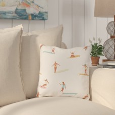 Bay Isle Home Pickering Surf Babes Outdoor Throw Pillow HMW11275
